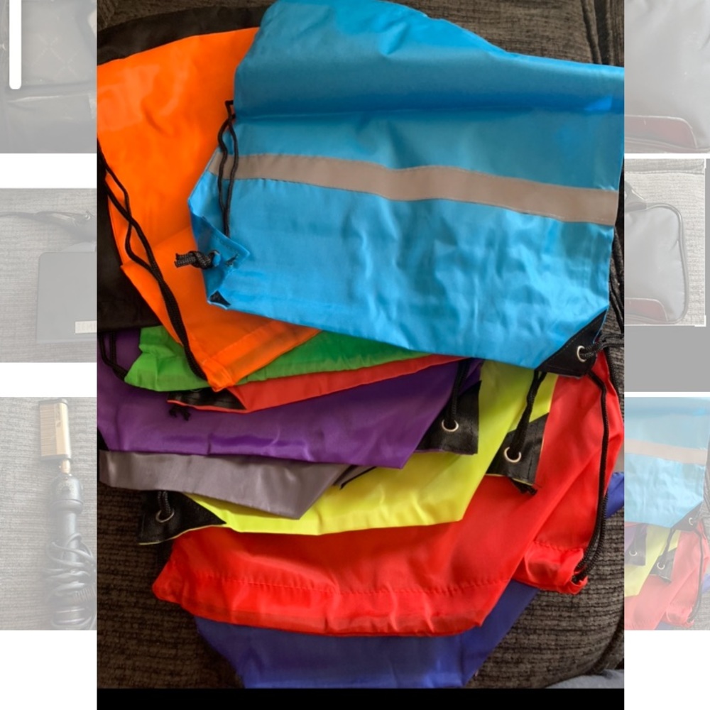 10 drawstring backpacks
